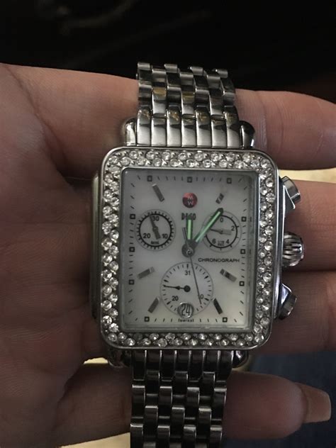 how to tell if a michele watch is fake|michele watch leaking from water.